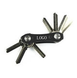 Custom Compact Key Holder Keychain Organizer with Led Light, 3.5