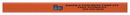 Custom International Carpenter Orange Pencil