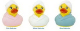 Custom Rubber Shower Fresh Duck Toy, 3 1/2
