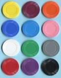 Custom Magnetic Poker Chips - Plastic, Radial Design, 1 9/16