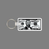 Key Ring & Punch Tag - 50 Dollar Bill (Front)