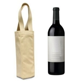 Custom Tuscany Single Bottle Wine Tote Bag, 3