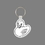 Custom Key Ring & Punch Tag - Rubber Ducky, Price/piece