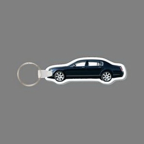 Key Ring & Full Color Punch Tag - Lincoln Town Car