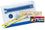 Custom Clear Translucent Pouch School Kit (2 Pencils/6" Ruler/Crayon/Sharpener), Price/piece