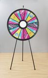 Custom 15 To 30 Adaptable Prize Wheel Floor Stand, 40