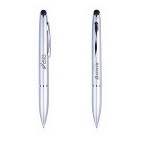 Custom Stylus Ballpoint Pen, The Servo Stylus & Pen, 5.25" L x 1/2" W