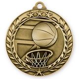 Custom 1 3/4'' Basketball Medal (G)