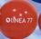 Custom Inflatable Solid Color Beachball / 16" - Red, Price/piece