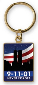 Custom Express Rectangular Keychain (1 1/8"X1 1/2")