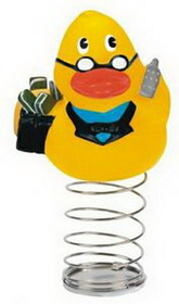 Custom Rubber Financial Duck Bobble