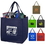 Custom 80Gsm Non-Woven Grocery Shopping Tote Bag, 12 1/2" W X 13" H, Price/piece