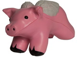 Custom Pig w/ Wings Squeezies Stress Reliever