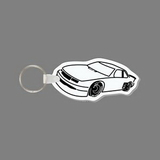 Key Ring & Punch Tag - Race Car