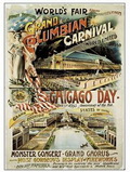 Custom Poster: 1893 Chicago World's Fair - Grand Columbian Carnival