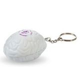 Custom Brain Keychain Stress Reliever Squeeze Toys