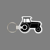 Key Ring & Punch Tag - Tractor (Side/Silhouette)