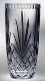 Custom 334-C632DU12  - Raleigh Barrel Trophy Vase-Lead Crystal