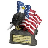 Blank Hand Painted Allegiance Eagle Trophy (7 1/2