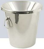 Blank Stainless Steel Wine Tasting Receptacle Spittoon - Lid Only
