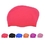 Custom Silicone Swim Caps for Long Hair, 7.9" L x 7.9" W, Price/piece