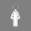 Key Ring & Punch Tag - Papal Cross, Price/piece