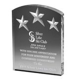 Custom Laser Engraved Arched Deep Etch Award (5