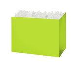 Custom Lime Green Medium Basket Box, 8 1/4