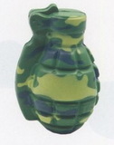 Custom Camourlage Grenade Stress Reliever Squeeze Toy