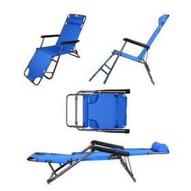 Custom Foldable Beach Chair Bed, 70" L x 20" W