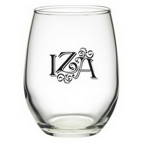 Custom 9 Oz. Wine Glass, 4" H