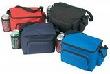 Custom 6-Pack Cooler with Phone Pouch & Side Mesh Pocket