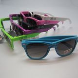 Custom Ray Cali Kids Striped Sunglasses - Assorted Colors