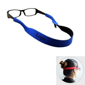 Custom Neoprene Non-slip Glasses Strap, 16.5"" L x 0.79"" W