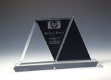 Custom 127-K9105  - Triple Merit Award-Optic Crystal