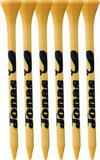 Custom 6 Pack of Bamboo Golf Tees, 2 3/4