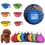 Custom Silicone Collapsible Dog Bowl, 5.1" L x 2.1" W, Price/piece