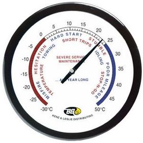 Custom 14" Wall Thermometer with Full Color Imprint