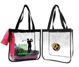 Custom Clear Security Open Tote Bag., 12