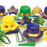Blank Mardi Gras Party Kit for 50