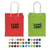 Custom Non-woven Grocery Shopping Bag With Polyester Rope handles, 7 /12