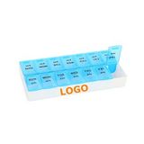 Custom 7-Day Pill Box With Clip, 7