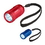 Custom Aluminum Small Stubby LED Flashlight With Strap, 2" H, Price/piece