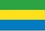 Custom Nylon Gabon Indoor/Outdoor Flag (3'x5'), Price/piece