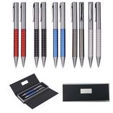 Custom Executive Pen and Pencil Set - Screen Imprinted