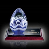 Custom Albion Astral Art Glass Award
