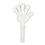 Custom Giant Hand Clapper - White, 15" L, Price/piece