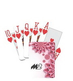 Poker Playing Card w/custom Image with Large Print
