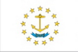 Custom Nylon Rhode Island State Indoor/ Outdoor Flag (4'x6')