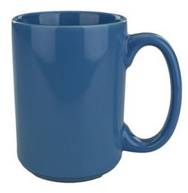 Custom 15 Oz. Jumbo C Handle Cup Hawaiian Blue
